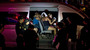 Prostitutes arrested in Guatemala City on April 21, 2012, as part of an operation against human trafficking.
