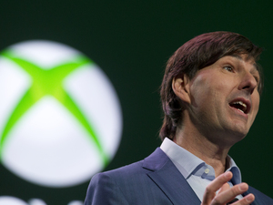 Don Mattrick, president of Interactive Entertainment Business at Microsoft, greets the crowd at the Xbox One reveal event in Redmond, Wash., last month. Don Mattrick, president of Interactive Entertainment Business at Microsoft, greets the crowd at the Xbox One reveal event in Redmond, Wash., last month.