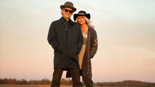 Rodney Crowell and Emmylou Harris.