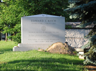 Look closely: Ed Koch's tombstone had the wrong birth date. It's fixed now, but the error had the late New York City mayor born in 1942, rather than 1924. Look closely: Ed Koch's tombstone had the wrong birth date. It's fixed now, but the error had the late New York City mayor born in 1942, rather than 1924.