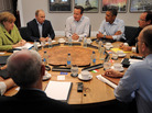 Leaders take part in the G-8 summit in Northern Ireland on Tuesday. Their discussions included tax-avoidance issues. Leaders take part in the G-8 summit in Northern Ireland on Tuesday. Their discussions included tax-avoidance issues.