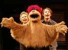 Sucks to be them? Avenue Q's Trekkie Monster (with puppeteers Jennifer Barnhart and Christian Anderson) became a Broadway star, but he got his start off-Broadway after a summer workshop at the O'Neill Theater Center. AP's decision to cut coverage of such feeder venues means a grimmer future for promising art and artists, writer Howard Sherman says. Sucks to be them? Avenue Q's Trekkie Monster (with puppeteers Jennifer Barnhart and Christian Anderson) became a Broadway star, but he got his start off-Broadway after a summer workshop at the O'Neill Theater Center. AP's decision to cut coverage of such feeder venues means a grimmer future for promising art and artists, writer Howard Sherman says.