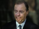 Former Enron CEO Jeffrey Skilling talks to the media after his October 2006 sentencing in Houston. Former Enron CEO Jeffrey Skilling talks to the media after his October 2006 sentencing in Houston.