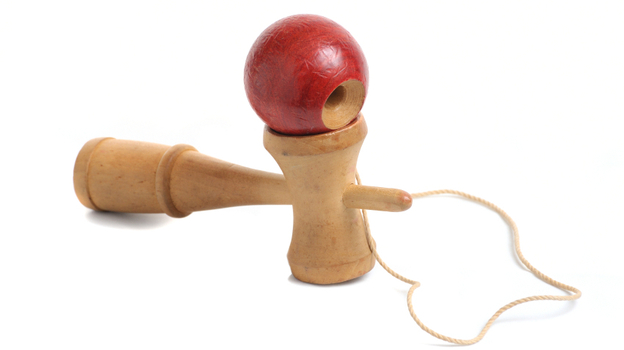 The traditional Kendama is making a splash with kids. (iStockphoto.com)