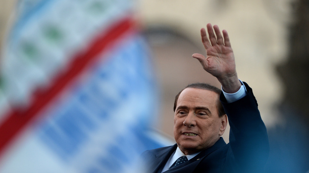 Italy's former Prime Minister Silvio Berlusconi in May of 2013. (AFP/Getty Images)