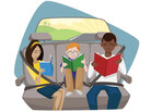 NPR's Back-Seat Book Club NPR's Back-Seat Book Club