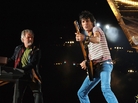 Chuck Leavell plays alongside Rolling Stones member Ronnie Wood. Chuck Leavell plays alongside Rolling Stones member Ronnie Wood.