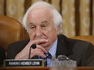 Rep. Sander Levin, D-Mich., listens as ousted IRS Chief Steve Miller and J. Russell George, Treasury inspector general for tax administration, testify during a House Ways and Means Committee hearing on May 17. Rep. Sander Levin, D-Mich., listens as ousted IRS Chief Steve Miller and J. Russell George, Treasury inspector general for tax administration, testify during a House Ways and Means Committee hearing on May 17.