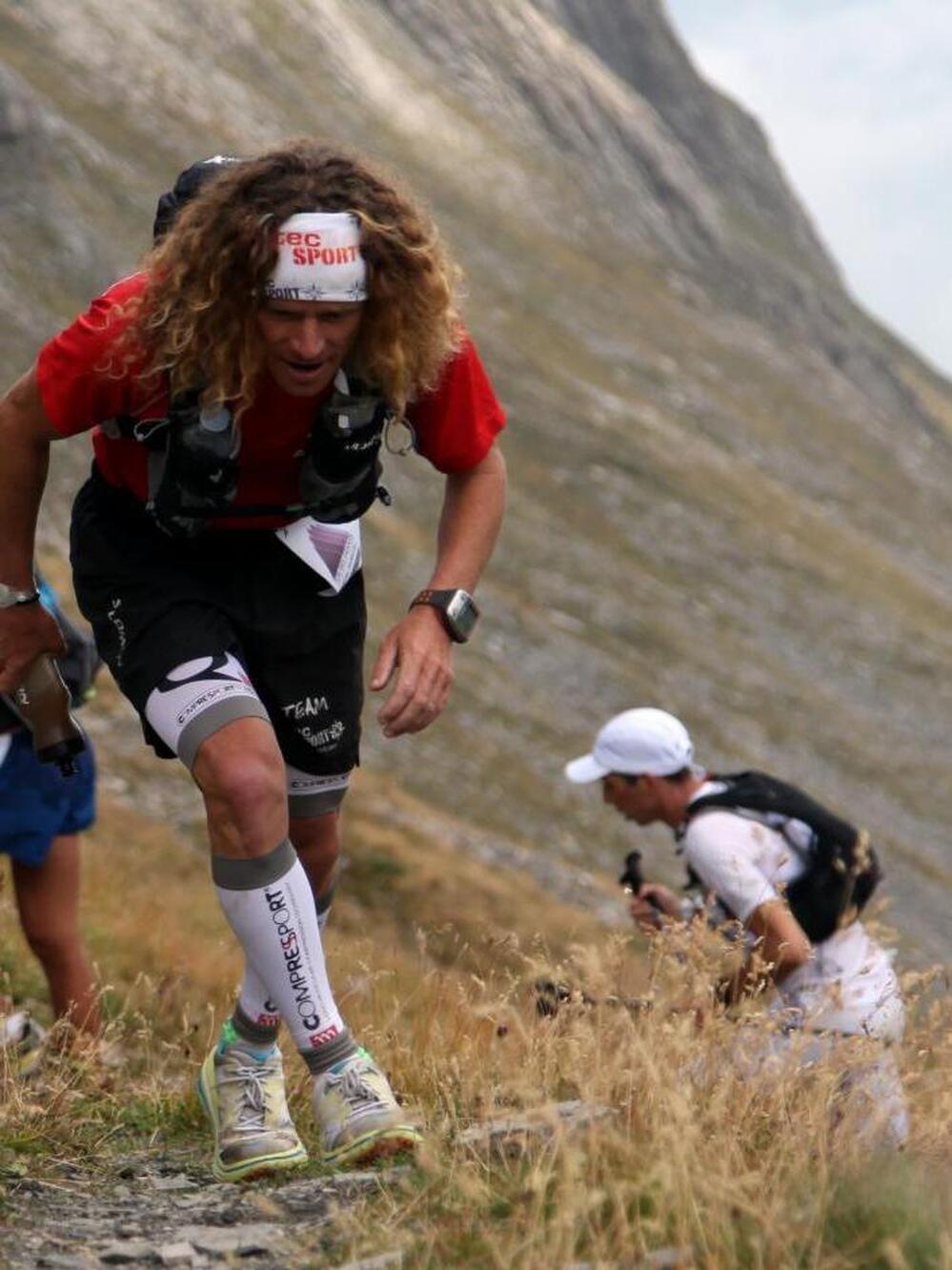 French ultramarathoner Chistophe Le Saux took third place in the Tor de Gentes.