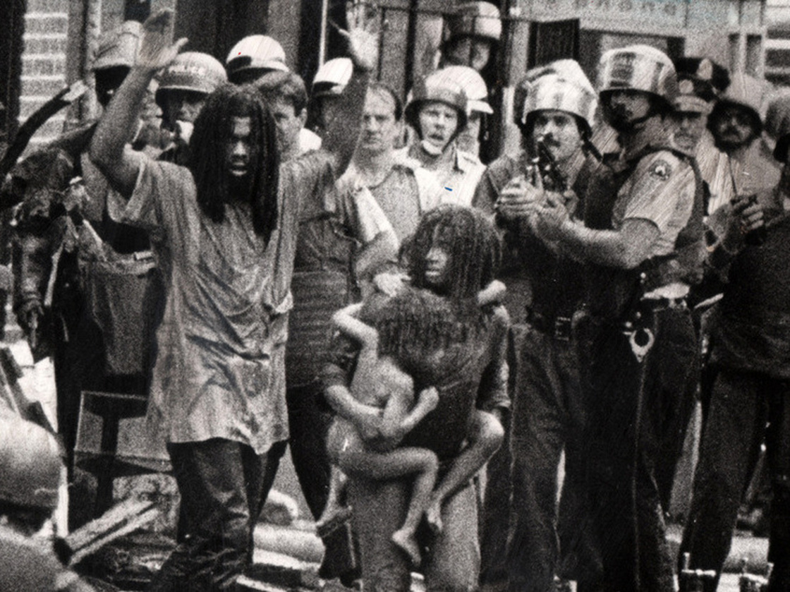 Throughout the '70s and '80s, the radical African-American MOVE organization had several dramatic encounters with police.