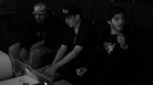 Mike Dean (center) backstage during the European leg of the Watch The Throne tour last year. Mike Dean (center) backstage during the European leg of the Watch The Throne tour last year.