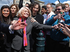 Edith Windsor is mobbed by journalists and supporters as she leaves the Supreme Court on March 27, when the court heard oral arguments in the case that challenged the constitutionality of the Defense of Marriage Act. Edith Windsor is mobbed by journalists and supporters as she leaves the Supreme Court on March 27, when the court heard oral arguments in the case that challenged the constitutionality of the Defense of Marriage Act.