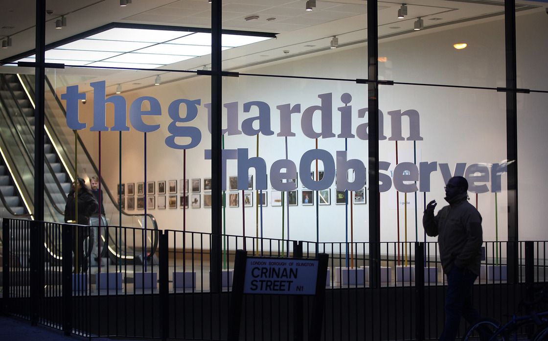 The offices of The Guardian and The Observer in London. The offices of The Guardian and The Observer in London.