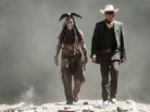 There's a backstory for just about everything in Gore Verbinski's The Lone Ranger, including what drives the title character (Armie Hammer) to don the mask — and what's up with that dead crow Tonto (Johnny Depp) wears on his head. There's a backstory for just about everything in Gore Verbinski's The Lone Ranger, including what drives the title character (Armie Hammer) to don the mask — and what's up with that dead crow Tonto (Johnny Depp) wears on his head.