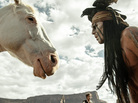 Johnny Depp says that with his portrayal of Tonto in The Lone Ranger, he tried to "right the wrongs of what had been done with regards to the representation of Native Americans in cinema." Johnny Depp says that with his portrayal of Tonto in The Lone Ranger, he tried to "right the wrongs of what had been done with regards to the representation of Native Americans in cinema."