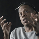 A still of Jay-Z from the commercial for his new album. A still of Jay-Z from the commercial for his new album.