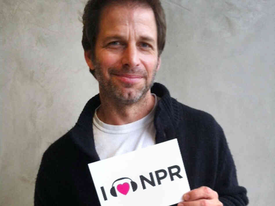 Zack Snyder at NPR West. Zack Snyder at NPR West.