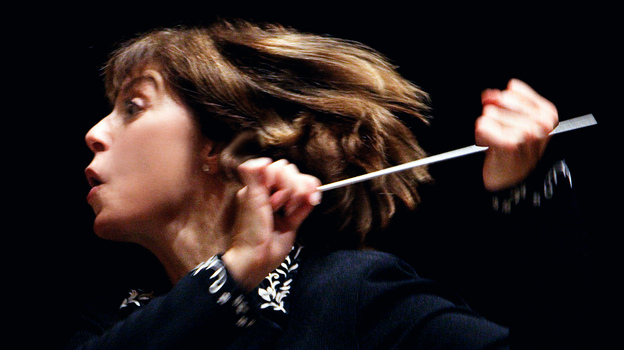 Conductor JoAnn Falletta. (courtesy of the artist)