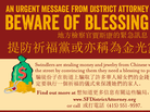More than 50 people have reported being victims to the "blessing scams" in San Francisco over the last year. Their losses topped $1.5 million. More than 50 people have reported being victims to the "blessing scams" in San Francisco over the last year. Their losses topped $1.5 million.