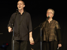 Michael Alpert and Ethel Raim perform as part of the An-sky Yiddish Heritage Ensemble. Michael Alpert and Ethel Raim perform as part of the An-sky Yiddish Heritage Ensemble.