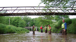Research teams are monitoring 100 streams in the Midwest this summer.