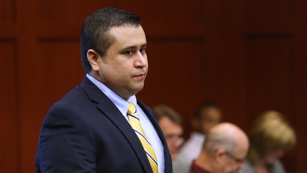 George Zimmerman in a Sanford, Fla., courtroom on Monday. (Getty Images)