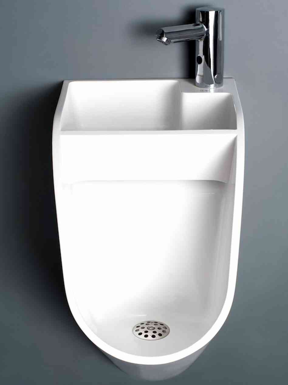 The 'SinkUrinal' Saves Water, Encourages Men To Wash Hands All Tech