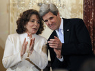 Teresa Heinz Kerry and her husband John, the secretary of state, in February. Teresa Heinz Kerry and her husband John, the secretary of state, in February.