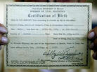 Ignacio Pina, who holds his birth certificate in this 2004 photo, was one of numerous American citizens deported to Mexico in the early 20th Century. The late historian Raymond Rodriguez was instrumental in bringing this story to light. Ignacio Pina, who holds his birth certificate in this 2004 photo, was one of numerous American citizens deported to Mexico in the early 20th Century. The late historian Raymond Rodriguez was instrumental in bringing this story to light.
