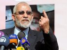 Muslim Brotherhood leader Mohammed Badie in Cairo last December. Muslim Brotherhood leader Mohammed Badie in Cairo last December.