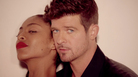 A still from the video for Robin Thicke's song "Blurred Lines," directed by Diane Martel. A still from the video for Robin Thicke's song "Blurred Lines," directed by Diane Martel.