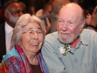 Toshi Seeger with her husband, folk singer Pete Seeger, in 2009. Toshi Seeger with her husband, folk singer Pete Seeger, in 2009.