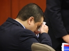 George Zimmerman wipes his face after arriving in the courtroom for his trial in Sanford, Fla., on Friday. Zimmerman is charged in the 2012 shooting death of unarmed teenager Trayvon Martin. George Zimmerman wipes his face after arriving in the courtroom for his trial in Sanford, Fla., on Friday. Zimmerman is charged in the 2012 shooting death of unarmed teenager Trayvon Martin.