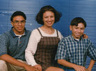 Monica Velez and her two brothers, Freddy (left) and Andrew, in 1996. Freddy died in Iraq in 2004, and Andrew died in Afghanistan in 2006. Monica Velez and her two brothers, Freddy (left) and Andrew, in 1996. Freddy died in Iraq in 2004, and Andrew died in Afghanistan in 2006.