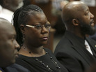 Trayvon Martin's mother, Sybrina Fulton, hears closing arguments in George Zimmerman's trial Thursday in Sanford, Fla. Nearly 60 years ago, Mamie Till used images of her dead son, Emmett, to show the nation how he died. Trayvon Martin's mother, Sybrina Fulton, hears closing arguments in George Zimmerman's trial Thursday in Sanford, Fla. Nearly 60 years ago, Mamie Till used images of her dead son, Emmett, to show the nation how he died.