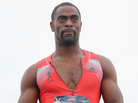 Tyson Gay reacts after winning the Men's 200 Meter Dash final on day four of the 2013 USA Outdoor Track & Field Championships at Drake Stadium in June in Des Moines, Iowa. Tyson Gay reacts after winning the Men's 200 Meter Dash final on day four of the 2013 USA Outdoor Track & Field Championships at Drake Stadium in June in Des Moines, Iowa.