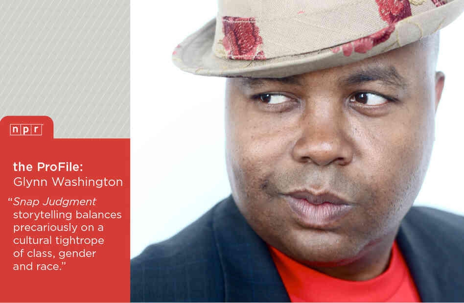 Snap Judgment Host Glynn Washington. Snap Judgment Host Glynn Washington.