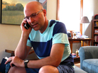 Brian Mathers calls his husband, Isidro, in Mexico from his living room in Sioux City, Iowa. Brian and Isidro have been separated for more than a year by immigration laws that did not recognize their marriage. Brian Mathers calls his husband, Isidro, in Mexico from his living room in Sioux City, Iowa. Brian and Isidro have been separated for more than a year by immigration laws that did not recognize their marriage.