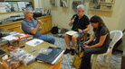 Randy Roberts discusses samba at his record store in Pelourinho, the historic center of Salvador, Brazil. Randy Roberts discusses samba at his record store in Pelourinho, the historic center of Salvador, Brazil.
