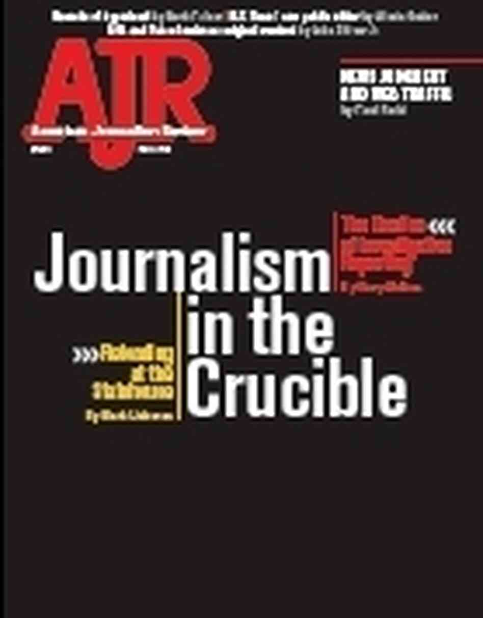 A printed copy of American Journalism Review. Soon, there will be no more. A printed copy of American Journalism Review. Soon, there will be no more.
