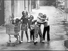 This 1973 photo of five children playing in a Detroit suburb has gone viral on the Internet. The children were Rhonda Shelly, 3 (from left), Kathy Macool, 7, Lisa Shelly, 5, Chris Macool, 9, and Robert Shelly, 6. This 1973 photo of five children playing in a Detroit suburb has gone viral on the Internet. The children were Rhonda Shelly, 3 (from left), Kathy Macool, 7, Lisa Shelly, 5, Chris Macool, 9, and Robert Shelly, 6.