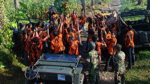 The Act of Killing examines the genocide in Indonesia between 1965 and 1966.