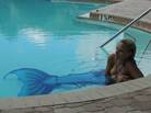 Jenna Conti, also known as Eden Sirene, before being asked to stay out of the water. Jenna Conti, also known as Eden Sirene, before being asked to stay out of the water.