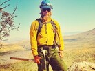 Wildland firefighter and photographer Gregg Boydston in Arizona. Wildland firefighter and photographer Gregg Boydston in Arizona.