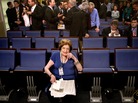 Veteran White House correspondent Helen Thomas broke barriers and became a White House fixture, but her famous bluntness caused her downfall in the end. Veteran White House correspondent Helen Thomas broke barriers and became a White House fixture, but her famous bluntness caused her downfall in the end.