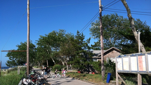 Saltaire is one of the vacation villages on New York's Fire Island where Verizon has replaced copper landlines with home wireless connections. (Image credit: NPR)