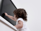 That flat screen can still be dangerous if it falls off the wall. That flat screen can still be dangerous if it falls off the wall.