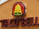A Taco Bell sign A Taco Bell sign