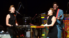 Lucius perform on Mountain Stage. Lucius perform on Mountain Stage.