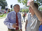 Rep. Steve King, an Iowa Republican, is taking heat for comparing many young immigrant DREAMers to drug mules. Rep. Steve King, an Iowa Republican, is taking heat for comparing many young immigrant DREAMers to drug mules.